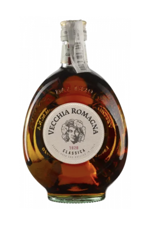 Бренді Vecchia Romagna Classica 37.2% 0.7 л